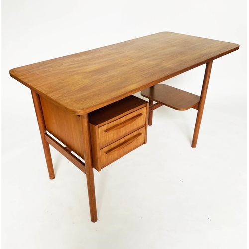 379 - HEALS DESK, by Gunnar Nielsen Tibergaard, 127cm W x 63cm D x 74cm H, vintage 1960s.