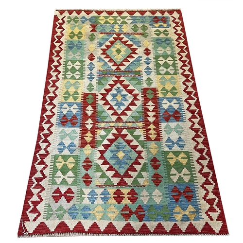 108 - ANATOLIAN KILIM, 183cm x 110cm.