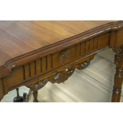 151 - OCCASIONAL TABLE, Edwardian mahogany, circa 1910, with square top, 73cm H x 64cm W.