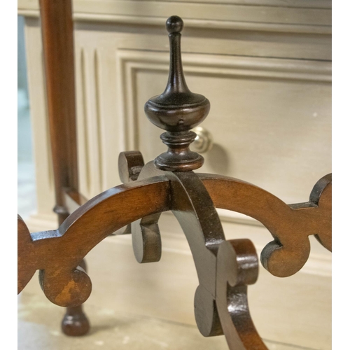 151 - OCCASIONAL TABLE, Edwardian mahogany, circa 1910, with square top, 73cm H x 64cm W.