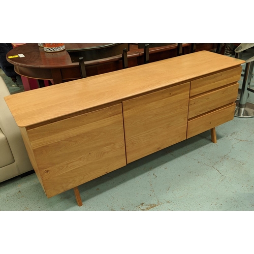 408 - SIDEBOARD, contemporary Danish style, 171cm x 45cm x 70cm.