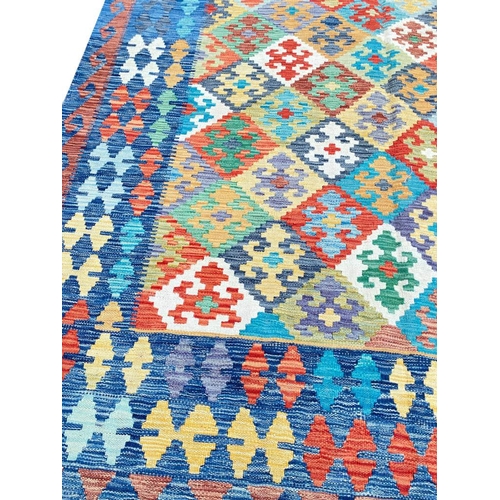 87 - ANATOLIAN KILIM, 245cm x 177cm.