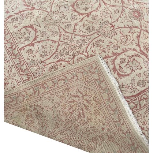 97 - TURKISH BOLOU CARPET, 292cm x 245cm.