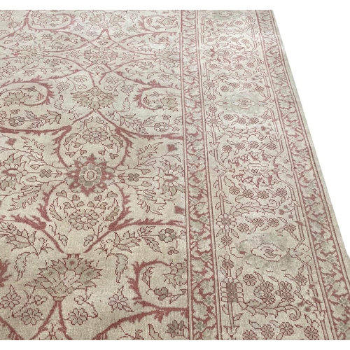 97 - TURKISH BOLOU CARPET, 292cm x 245cm.