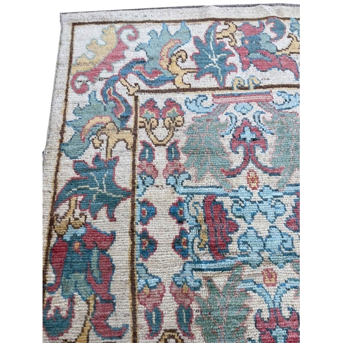 99 - FINE ARTS & CRAFTS DESIGN CARPET, 306cm x 203cm.