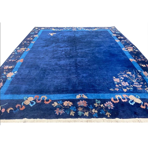 74 - CHINESE ART DECO CARPET, 300cm x 250cm.