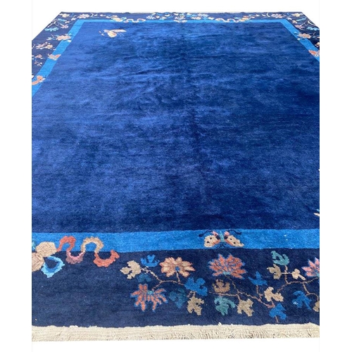 74 - CHINESE ART DECO CARPET, 300cm x 250cm.