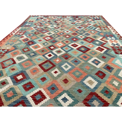 297 - CONTEMPORARY ANATOLIAN KILIM, 292cm x 202cm.