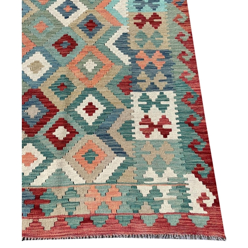 297 - CONTEMPORARY ANATOLIAN KILIM, 292cm x 202cm.