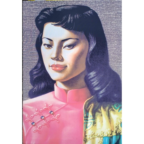 269 - ANDREW MARTIN AFTER VLADIMIR TRETCHIKOFF, 'Miss Wong', giclée on canvas, 150cm x 100cm.