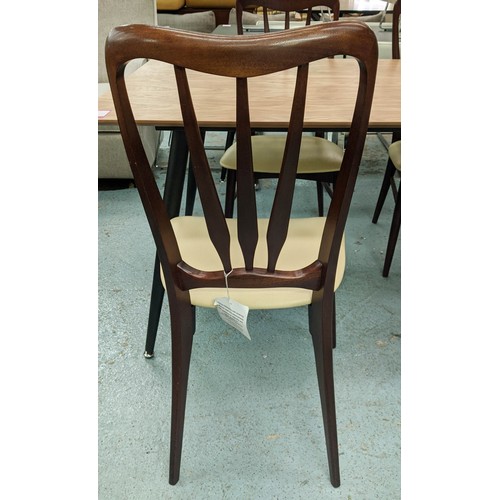 333 - KOEFOEDS HORNSLET MØBELFABRIK DANISH DINING CHAIRS, a set  of four, by Neils Koefoed, 98cm H. (4)