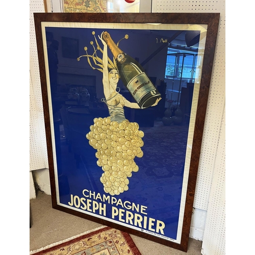 104 - JOSEPH PERRIER CHAMPAGNE POSTER, by J Stall (1874-1933), original poster circa 1930s published by B ... 