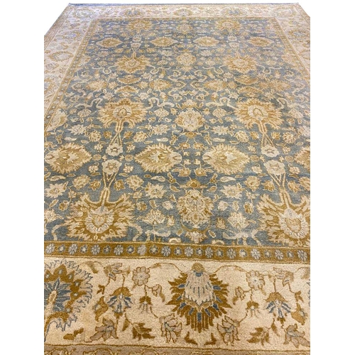 114 - VINTAGE OUSHAK DESIGN CARPET, 360cm x 270cm.