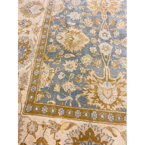 114 - VINTAGE OUSHAK DESIGN CARPET, 360cm x 270cm.