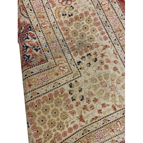 121 - FINE TABRIZ HAJI JALILY DESIGN CARPET, 275cm x 186cm.