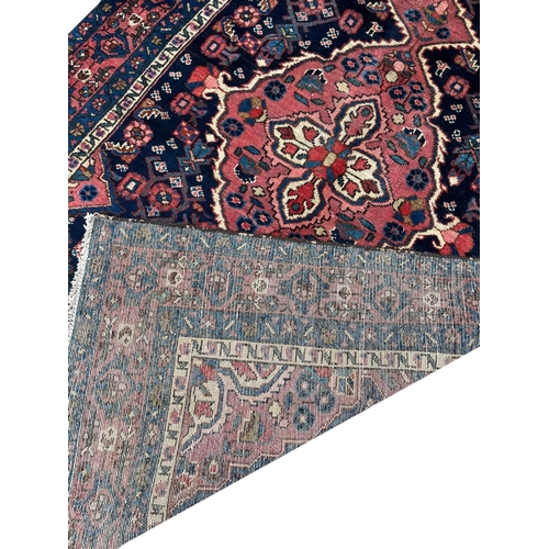 131 - ANTIQUE PERSIAN MALAYER RUG, 200cm x 130cm.