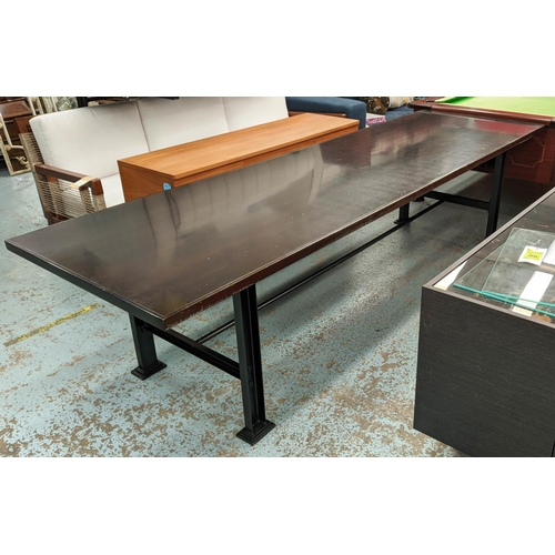 310 - DESIRON CUSTOM FREEMAN DINING TABLE, 300cm x 90cm x 74cm.