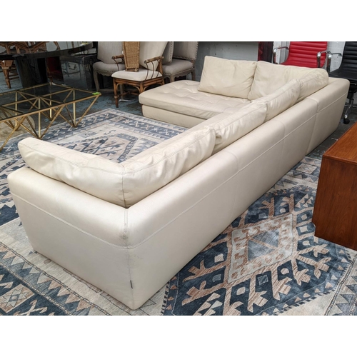 321 - ROCHE BOBOIS SERENITE SECTIONAL SOFA BY GIOVANNI SORESSI, 320cm x 210cm x 70cm approx.