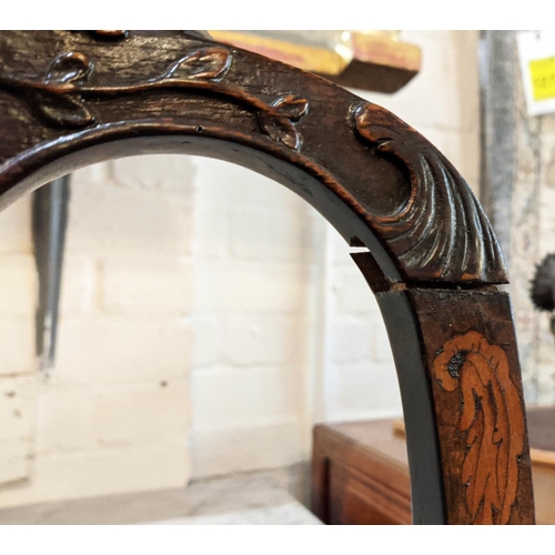 149 - SIDE CHAIRS, a pair, 55cm W x 110cm H 18th century Dutch walnut and marquetry, circa 1720, each inla... 