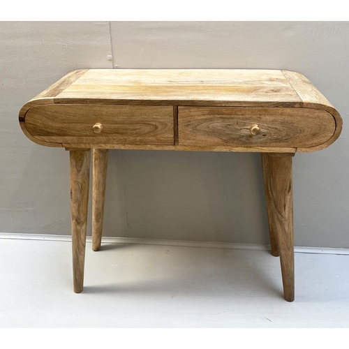 422 - DESK, 1960s Danish style, 78cm x 89cm x 37cm.