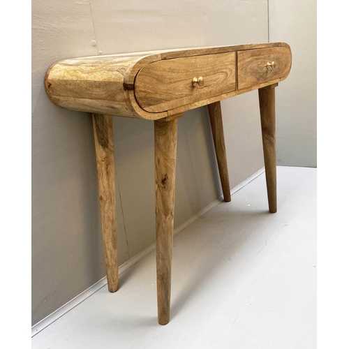 422 - DESK, 1960s Danish style, 78cm x 89cm x 37cm.