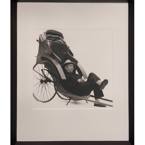 64 - TIM HALL, 'Rickshaw', photograph 17/50, 38cm x 37cm, framed.