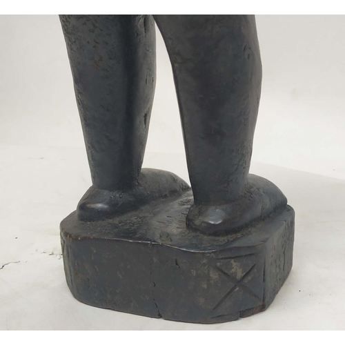 11 - PHEMBA MATERNITY FIGURE, Congolese, 60cm H.