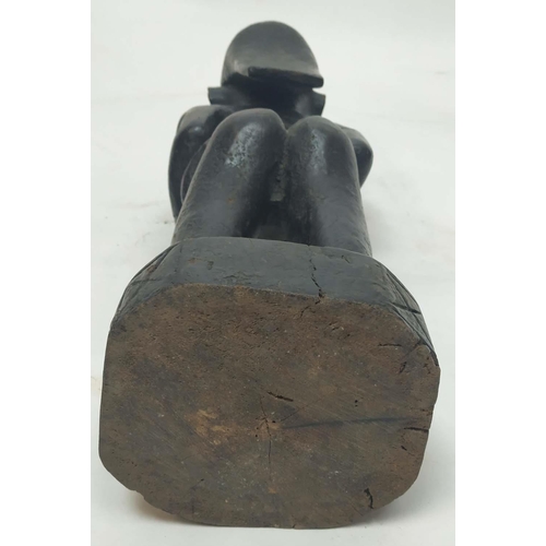 11 - PHEMBA MATERNITY FIGURE, Congolese, 60cm H.