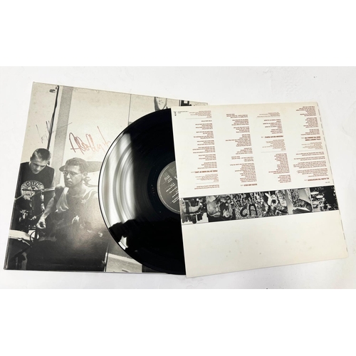 31 - U2 RATTLE & HUM, fully signed inside gatefold cover, signed by Bono, Adam Clayton, Larry Mullen Jnr.... 