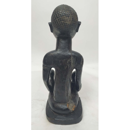 13 - YOMBE MATERNITY FIGURE, Congolese, 60cm H.