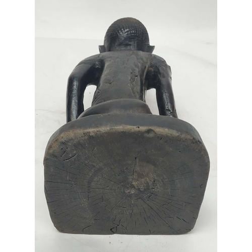 13 - YOMBE MATERNITY FIGURE, Congolese, 60cm H.