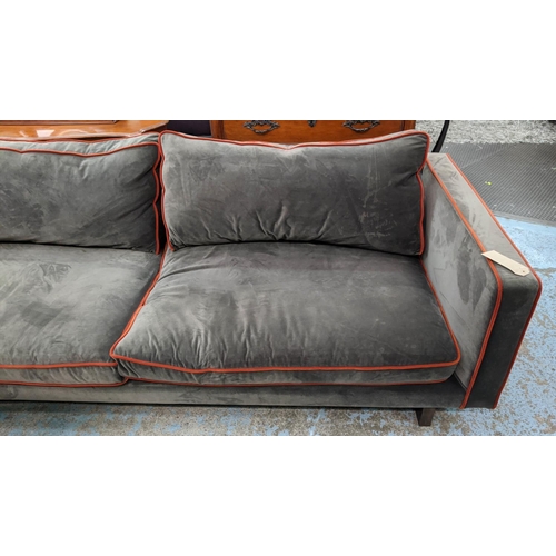 300 - LOVE YOUR HOME BYRON SOFA, 259cm x 109cm x 68cm.