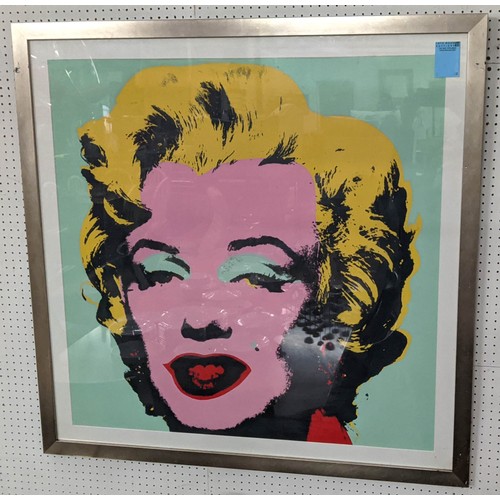 52 - SUNDAY B MORNING, 'Marilyn', screen print, 90cm x 90cm, framed.