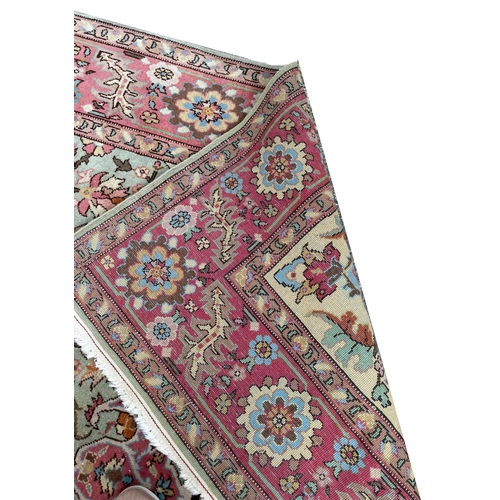 93 - MOHTASHAM DESIGN CARPET, 305cm x 204cm.