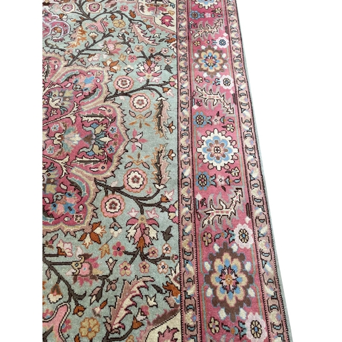 93 - MOHTASHAM DESIGN CARPET, 305cm x 204cm.