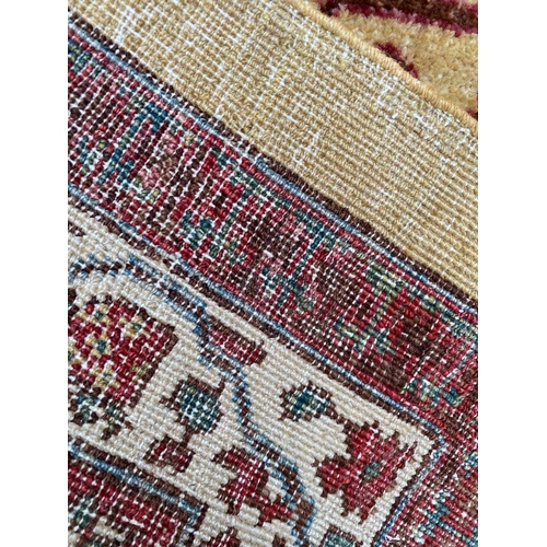 94 - VINTAGE SERAPI RUNNER, 470cm x 103cm.