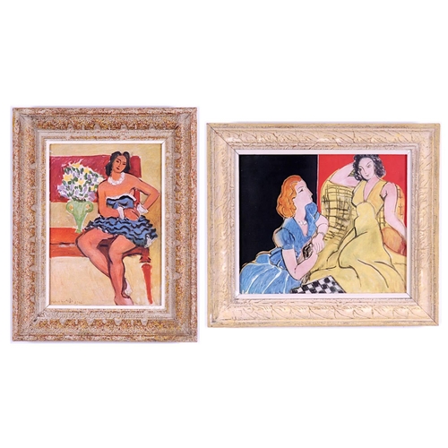 68 - AFTER HENRY MATISSE, two off set lithographs, Femmes, Editions du Chene 1946, 26cm x 21cm. (2)