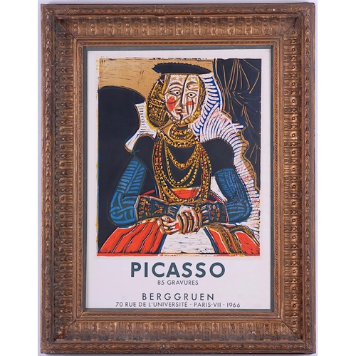 63 - PABLO PICASSO, 85 Gravures, lithograph, 1966, 71cm x 50.5cm. (Subject to ARR - see Buyers Conditions... 