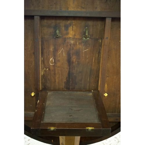 192 - BREAKFAST TABLE, 71cm H x 121cm, Victorian mahogany with circular tilt top.