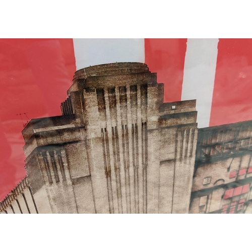 37 - AFTER NEIL WILLIAMS (b.1972), 'Battersea Power Station', photograph, framed and glazed, 151cm x 87cm... 