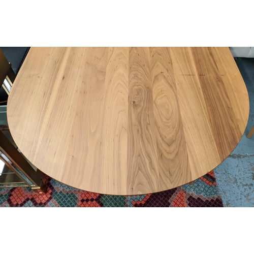 435 - DINING TABLE, 96cm x 240cm L.