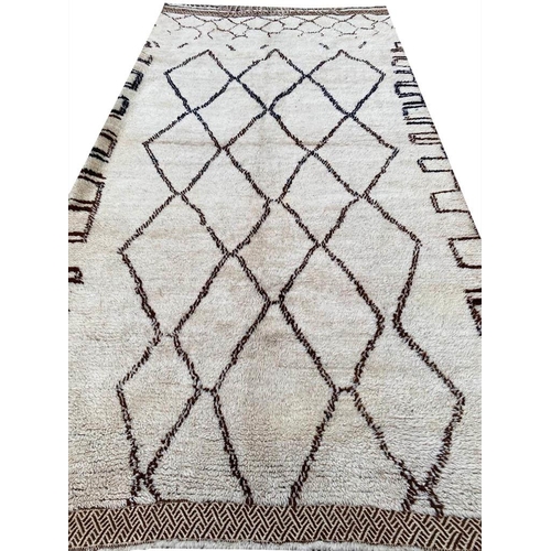 88 - MOROCCAN BERBER CARPET, 280cm x 150cm.