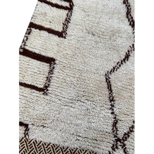 88 - MOROCCAN BERBER CARPET, 280cm x 150cm.