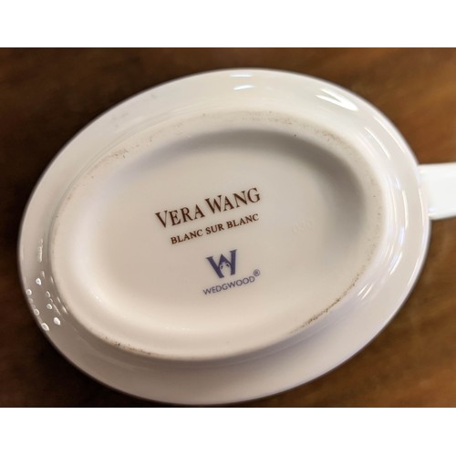 2 - VERA WANG BLANC SUR BLANC DINNER SERVICE, including eight dinner plates, pasta plates, soup bowls, s... 