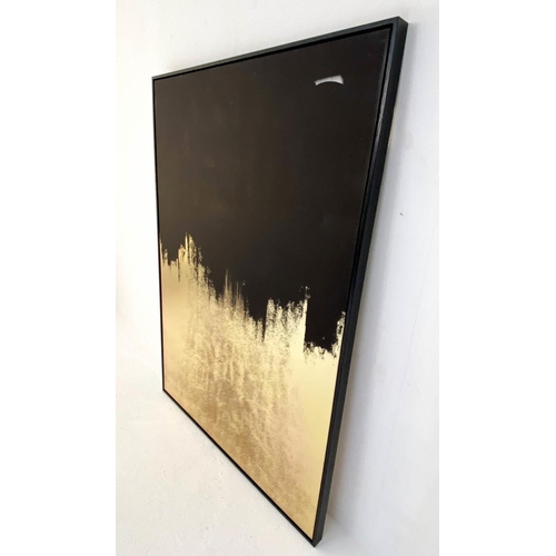 373 - CONTEMPORARY SCHOOL WALL ART, 140cm H x 100cm W, untitled abstract, framed.