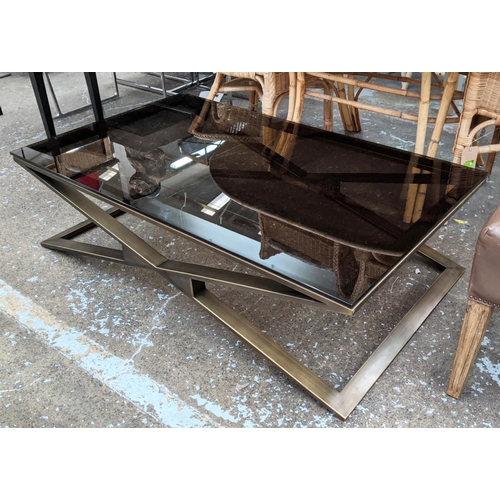 367 - SOFA & CHAIR COMPANY ZARA COFFEE TABLE, 125cm x 75cm x 36cm.