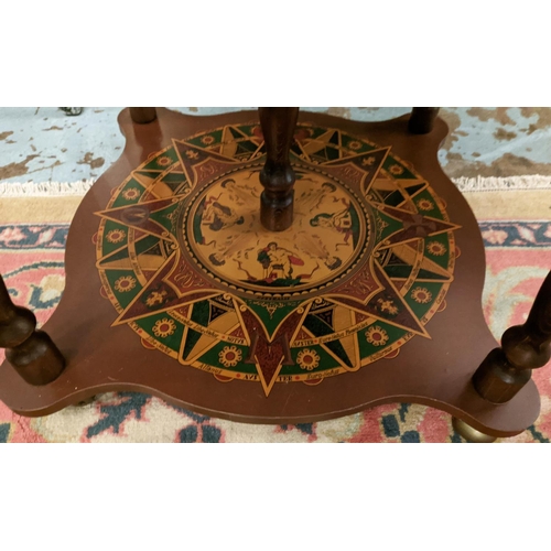 147 - TERRESTRIAL GLOBE DRINKS CABINET, 71cm W x 107cm H, antique style with rotating drinks compartment.