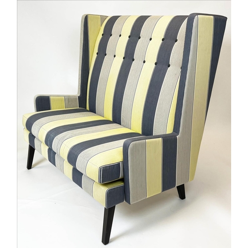318 - DESIGNERS GUILD SOFA, upholstered in Designers Guild Bartow fabric, 113cm H x 125cm x 71cm.