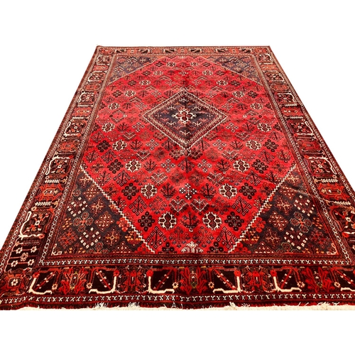 67 - PERSIAN JOSHAGAN CARPET, 355cm x 245cm.