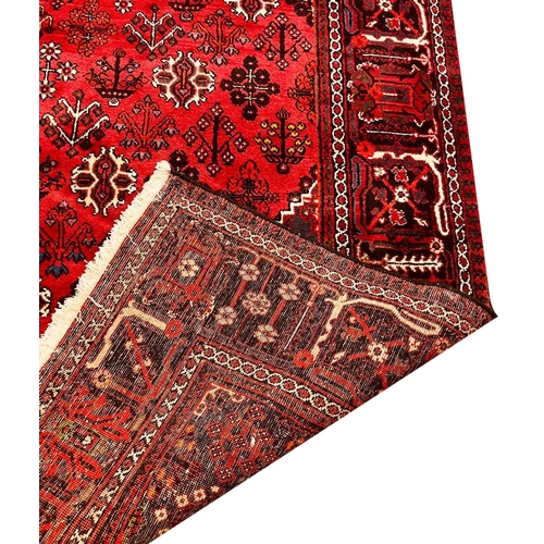 67 - PERSIAN JOSHAGAN CARPET, 355cm x 245cm.